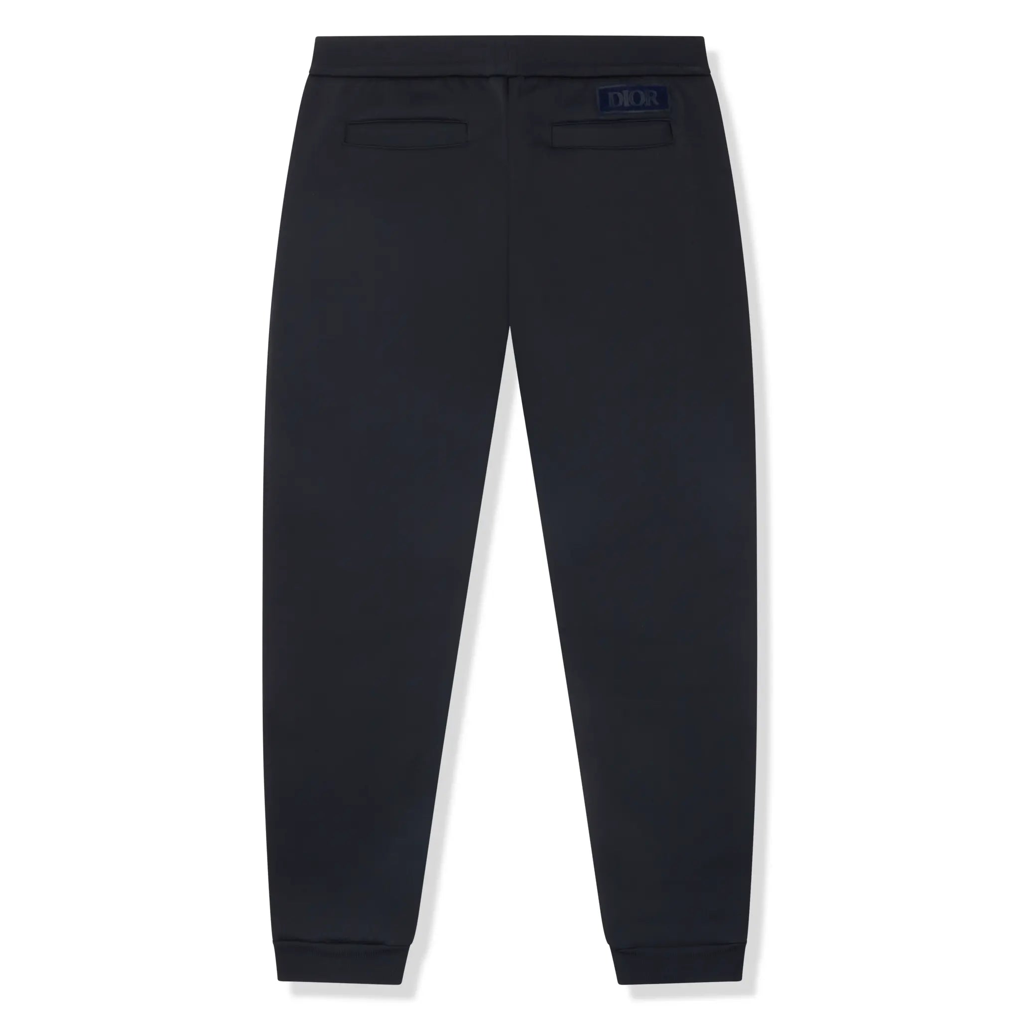 Back View of Dior Track Navy Sweatpants 013J100A0571 C540